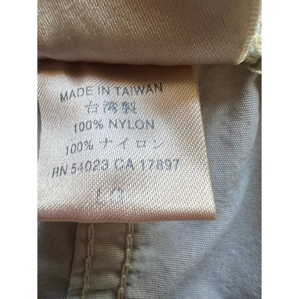 Gramicci Climbing Pants Women LG Tan Beige Nylon Gorpcore Hiking Vintage Camp - Picture 6 of 9